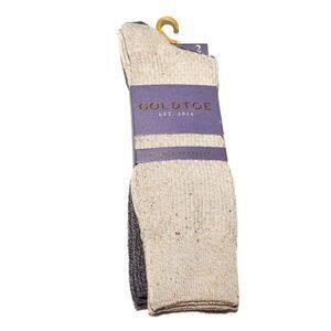 Gold Toe Men's 2-Pk. Basketweave Crew Socks